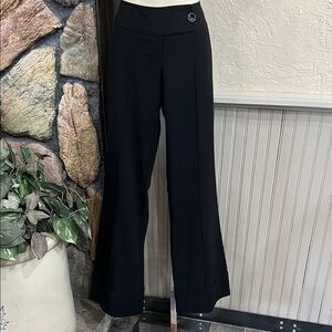 Tracy Evans Black Wide-Leg Pants Timeless Elegance